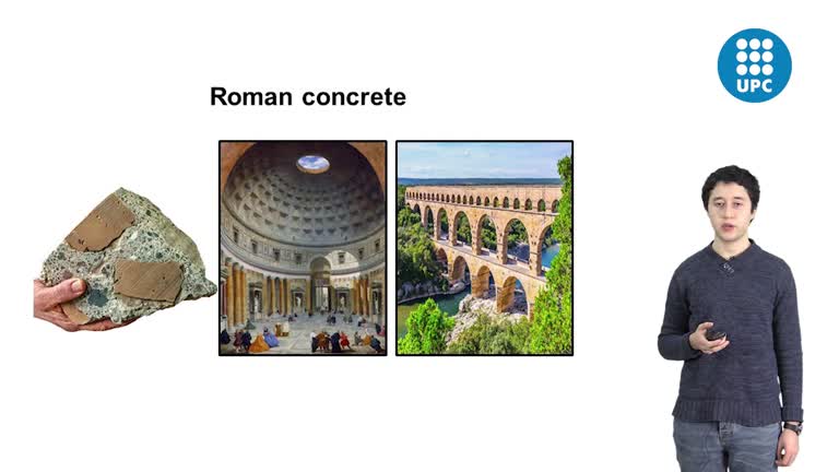 Materials Chemistry. Differences between Roman and current cements