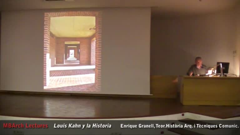 Louis Kahn y la Historia