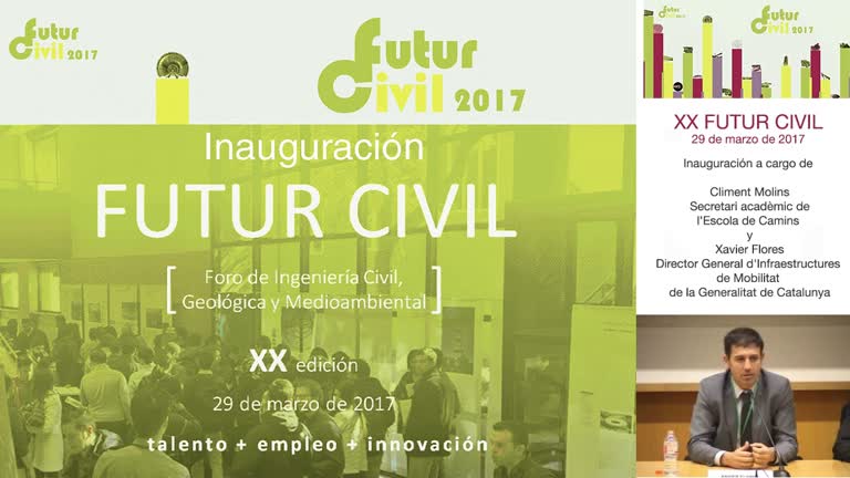 XX Futur Civil Inauguración