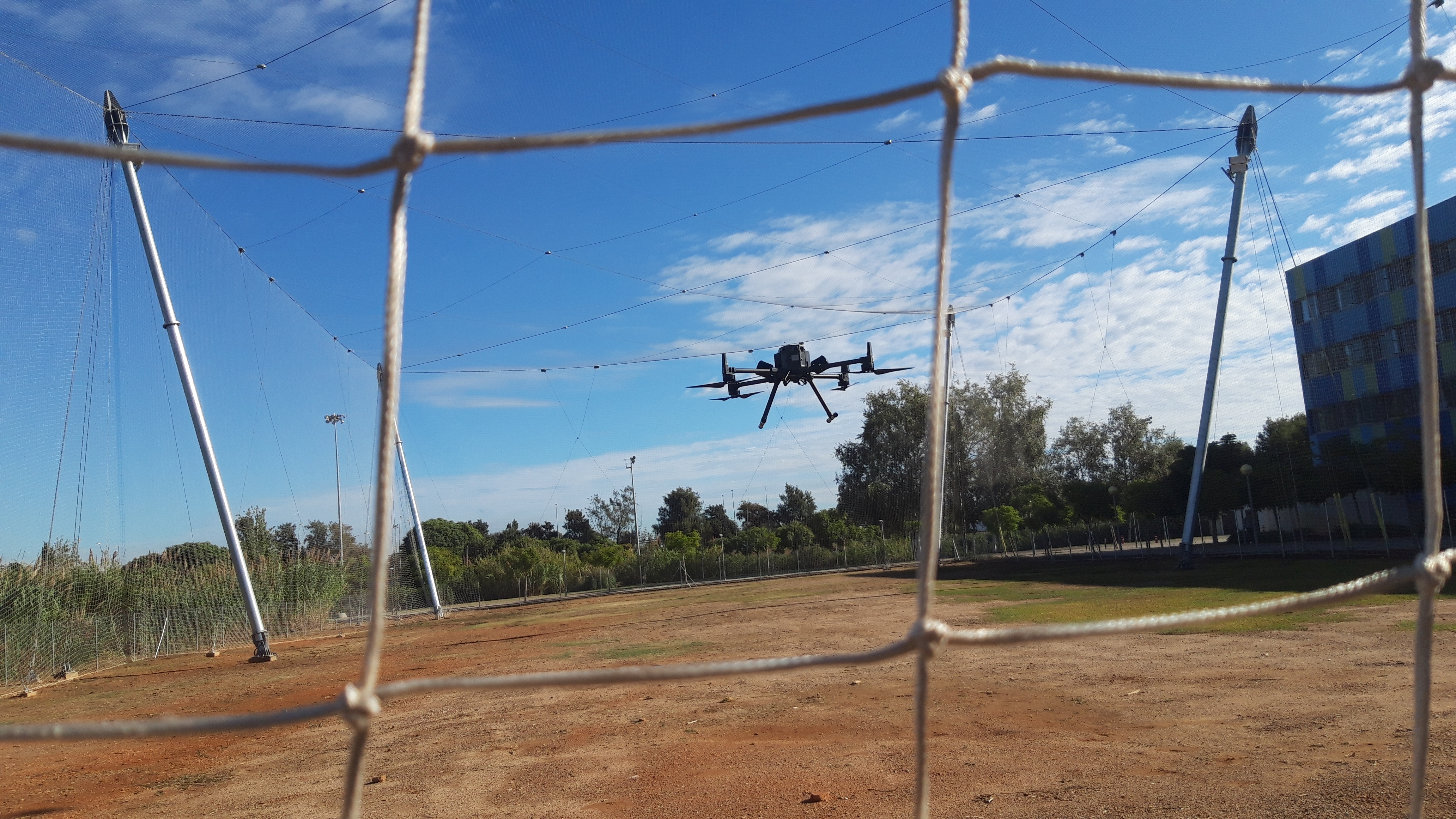 En marxa el DroneLab, laboratori de recerca de drons, al Campus del Baix Llobregat
