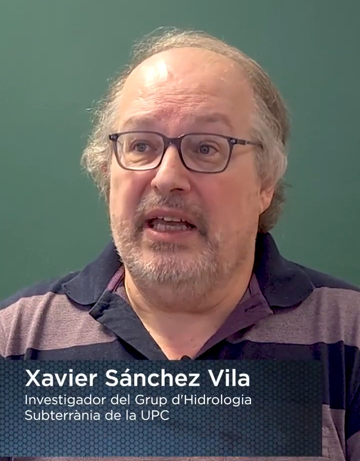 Xavier Sánchez Vila:  “L'única solució a la sequera és una combinació de solucions”
