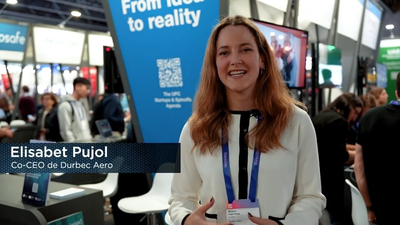 Durbec Aero, start-up de la UPC, present al 4YFN 2026