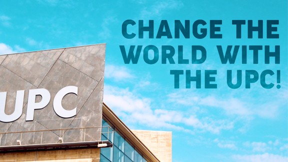 Change the world with the UPC. It’s your turn now!