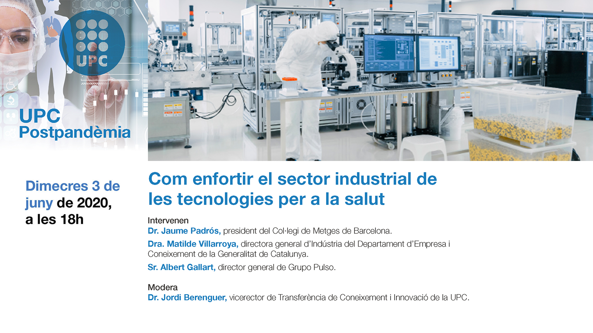 Com enfortir el sector industrial de les tecnologies per a la salut
