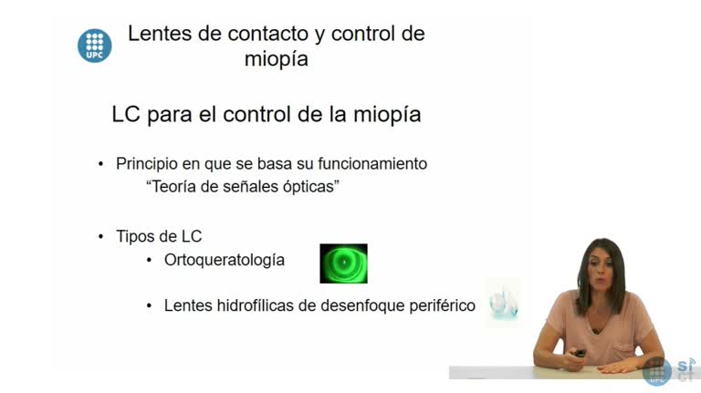 Control de miopía y lentes de contacto
