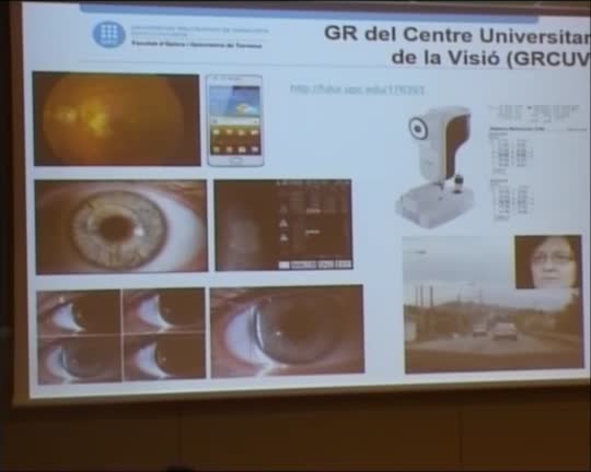 Sessió informativa Màster universitari en optometria i ciències de la visió