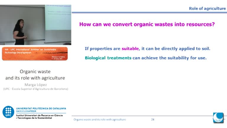 Organic waste and its role with agriculture
