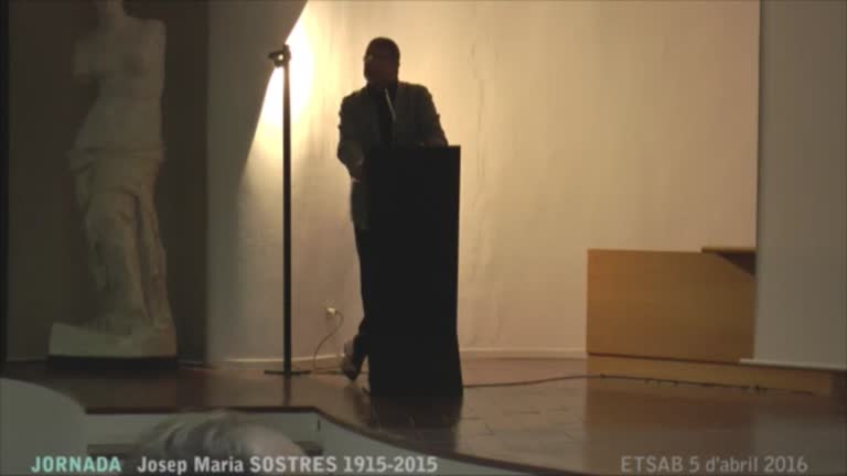 00. Presentació de la Jornada Josep Maria Sostres