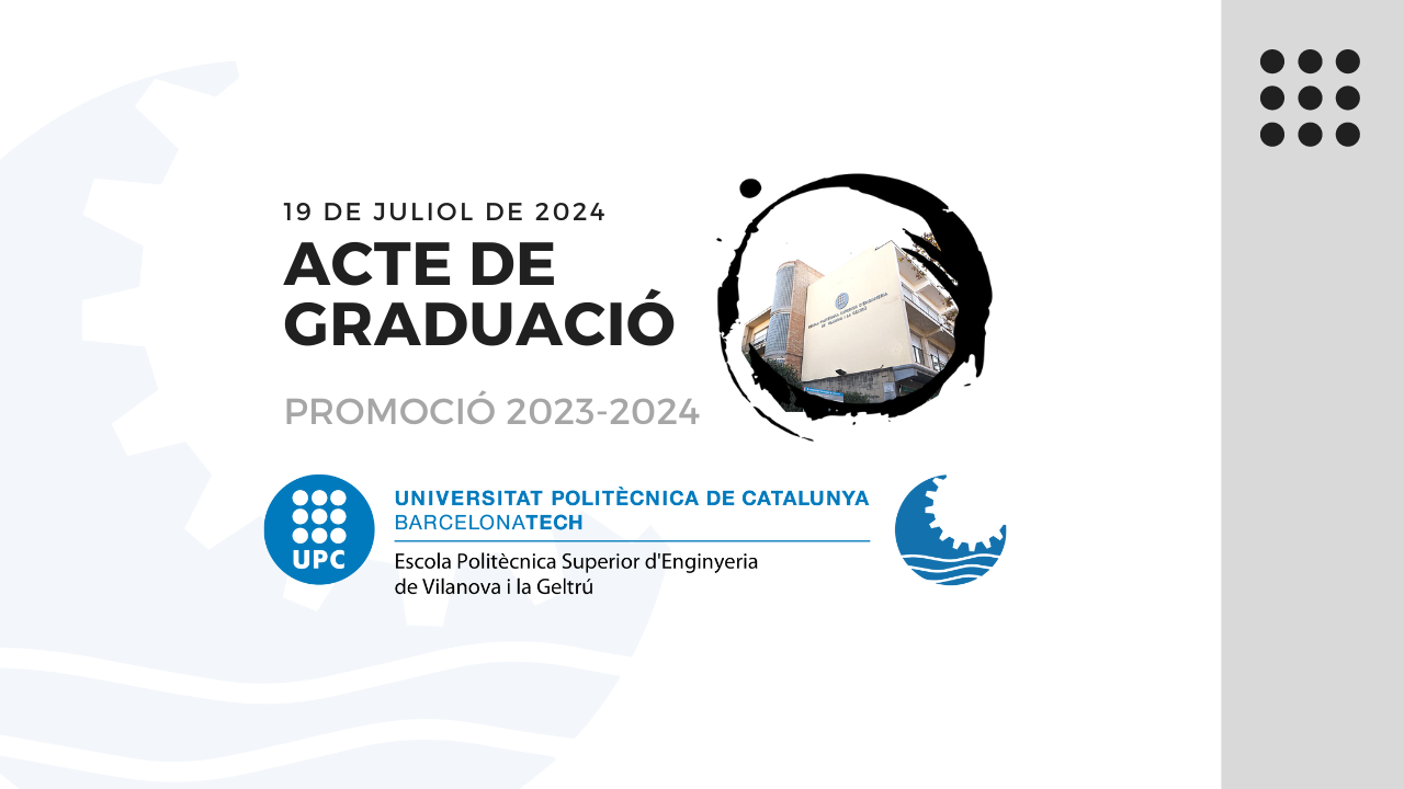 Acte de graduació : promoció 2023/2024