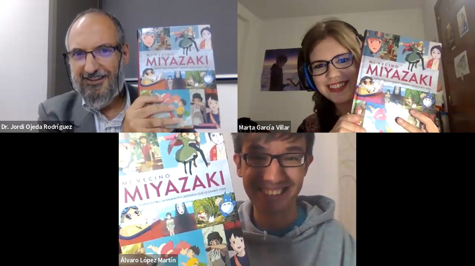 CCT-2023-11-20-Presentación del libro "Mi vecino Miyazaki. Studio Ghibli, la animación japonesa que lo cambió todo” (solo audio)