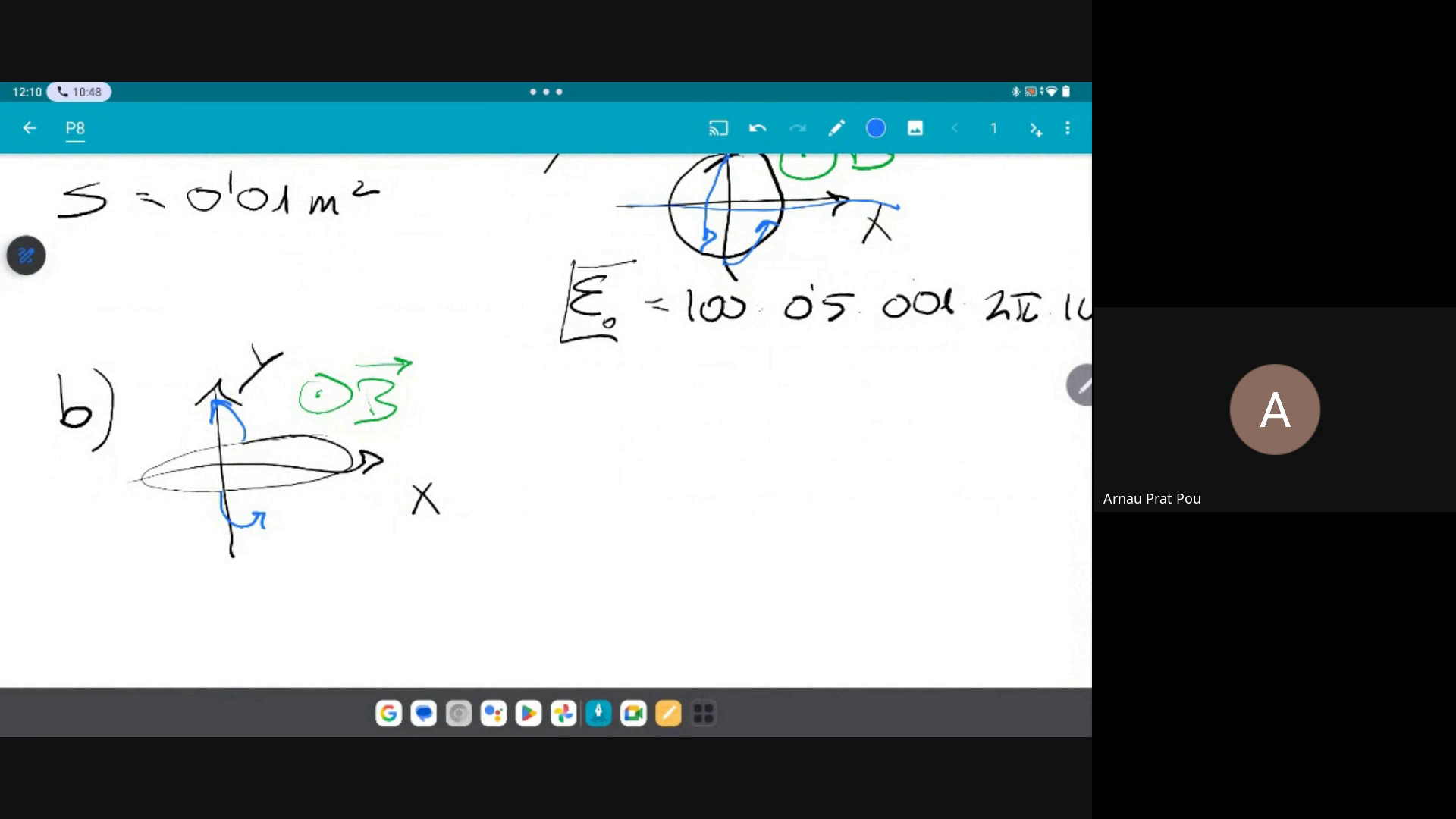 Problemes d'inducció (classe en línia) - Part 1. Fonaments de física (300201)