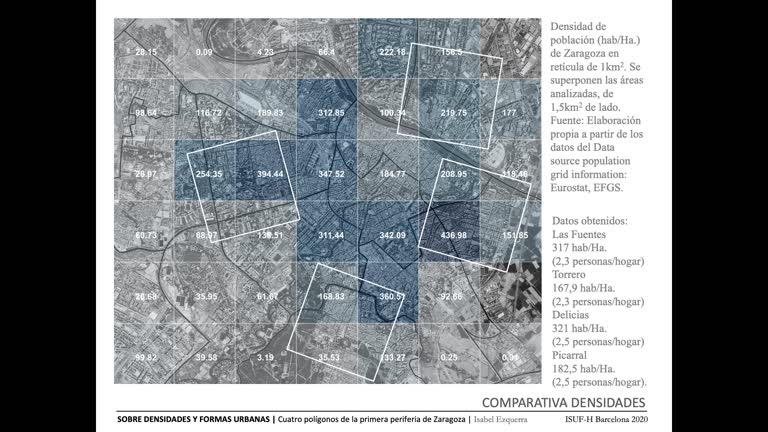 27. Ámbito 4. Sobre densidades y formas urbanas: análisis de cuatro polígonos en los barrios de la primera periferia residencial de Zaragoza