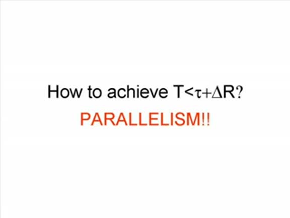How to increase clock frequency by using parallelism