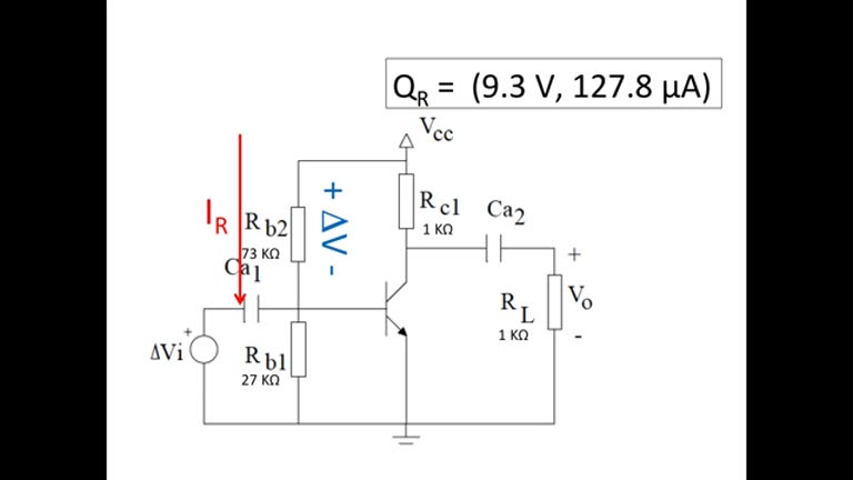 7. Definició de punt de treball d’un component en un circuit