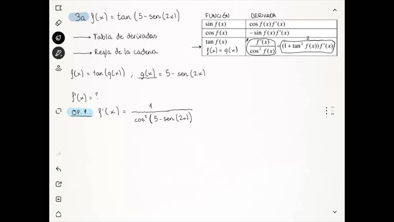Tema 4 - Derivació de funcions. Ejercicio 3 (a)