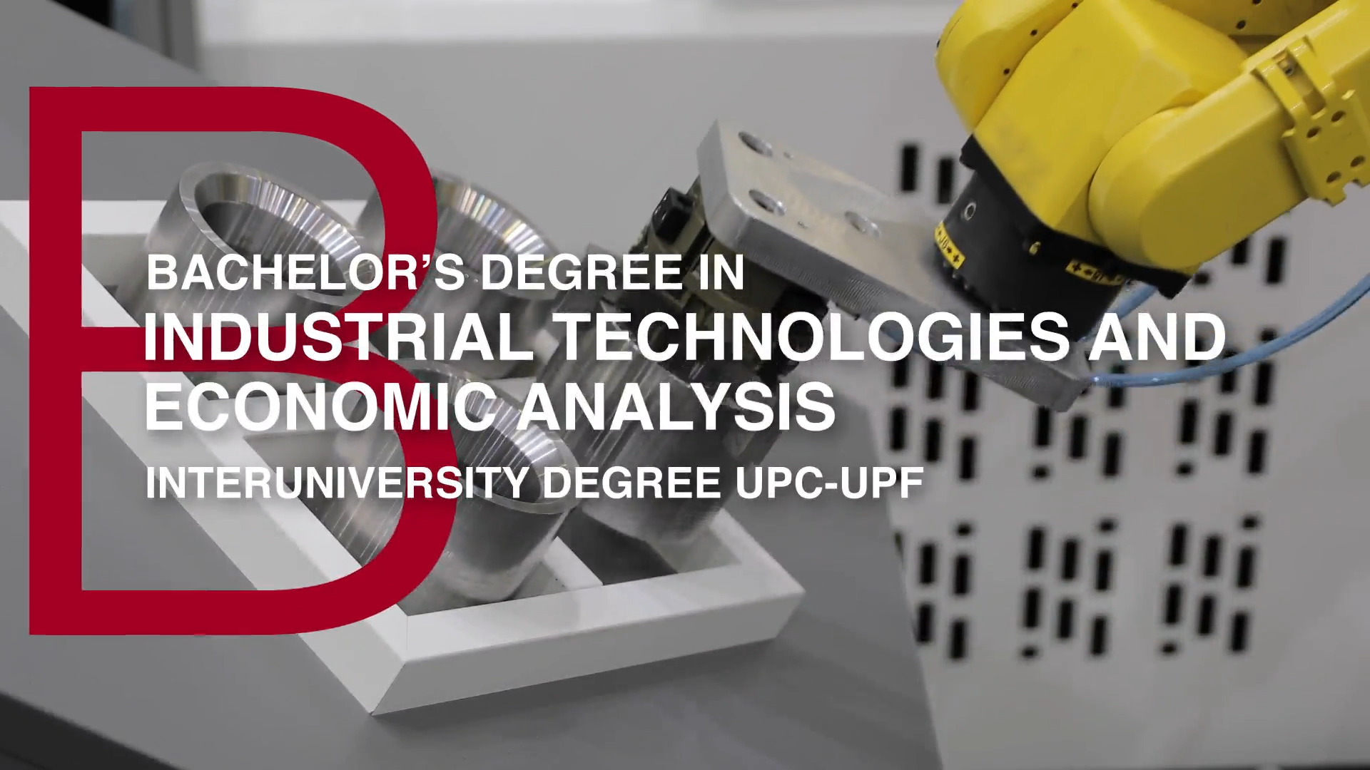 Estudia el Bachelor's Degree in Industrial Technologies and Economic Analysis (Interuniversity degree UPC-UPF) en la ETSEIB