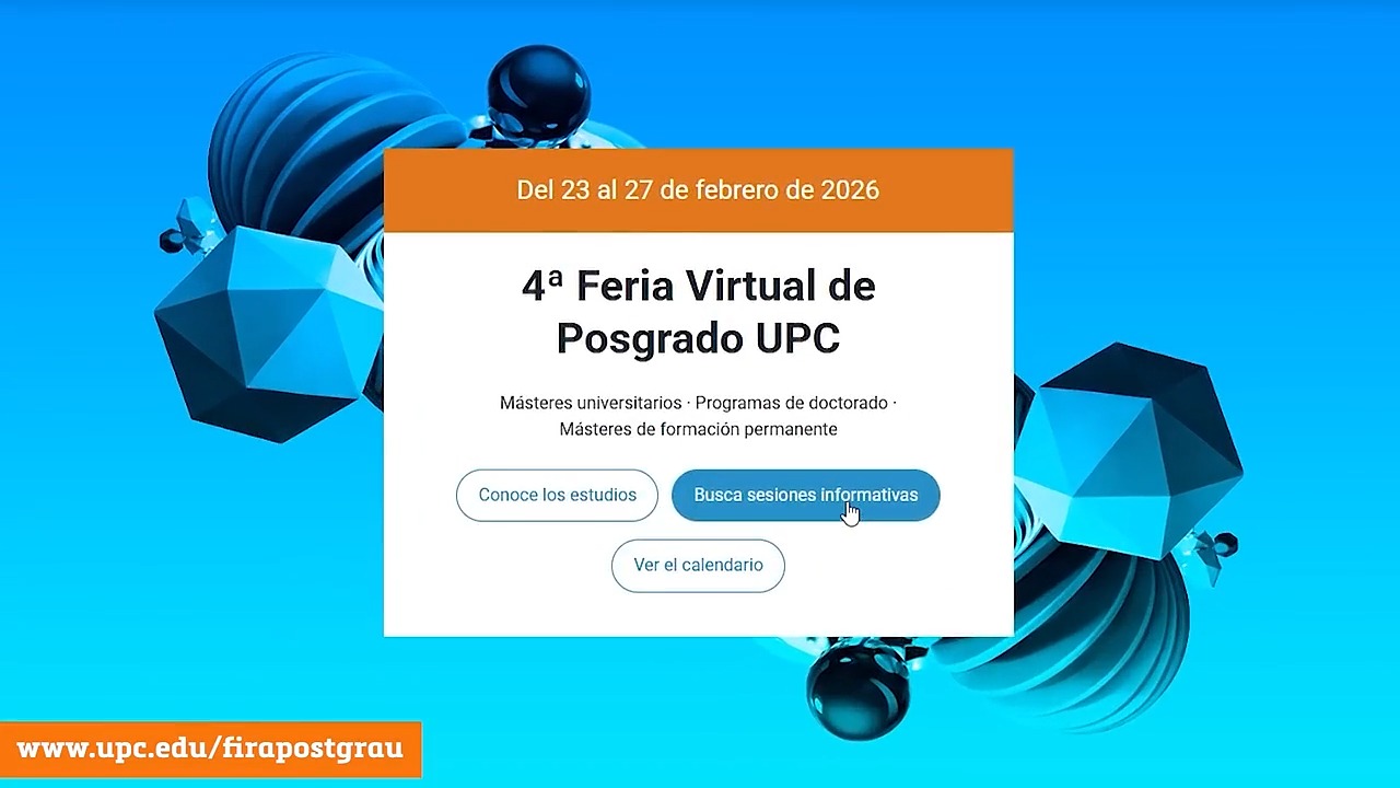 4ª Feria Virtual de Postgrado UPC