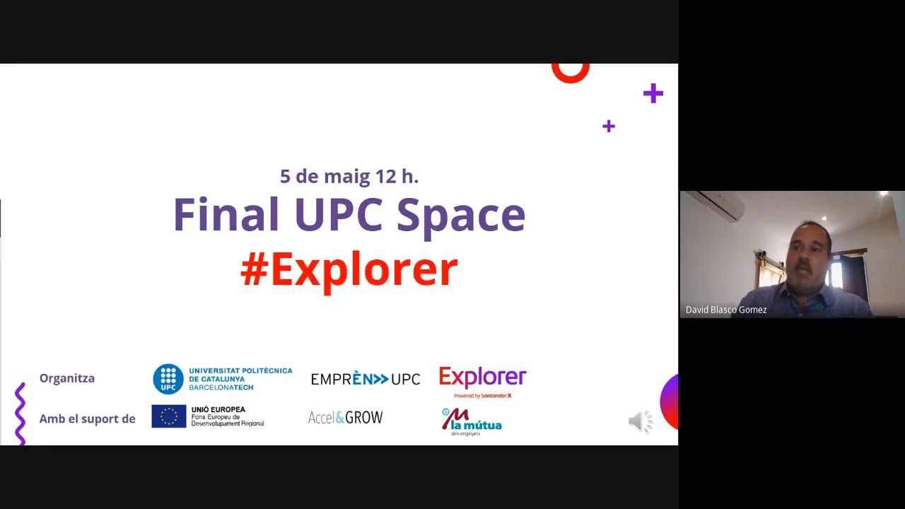 DemoDay Concurs Explorer organitzat pel programa Emprèn UPC