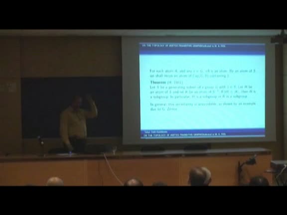 On the tipology of vertex-transitive graphs. 3rd International Workshop on Optimal Network Topologies. IWONT2010.