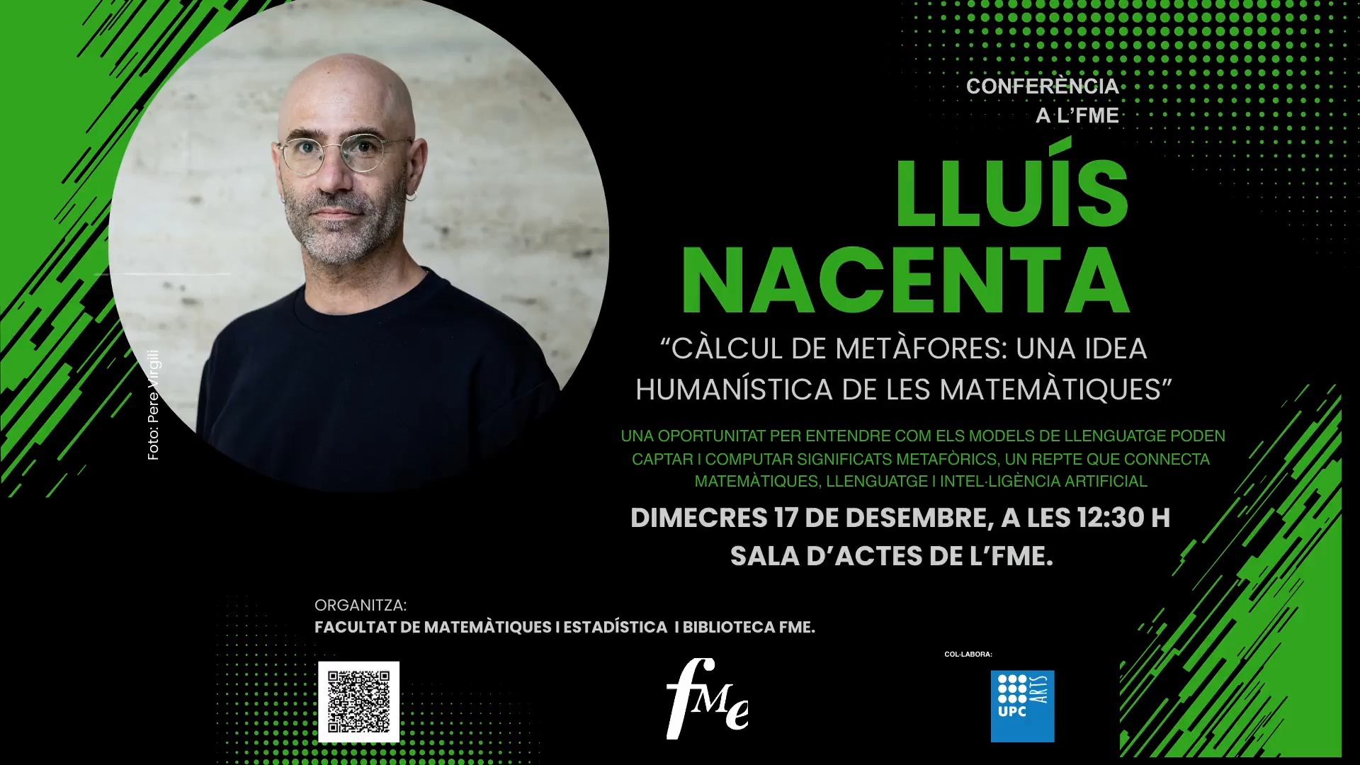 Cálcul de metàfores: una idea humanística de les matemàtiques. Curs Germain (2025-2026)