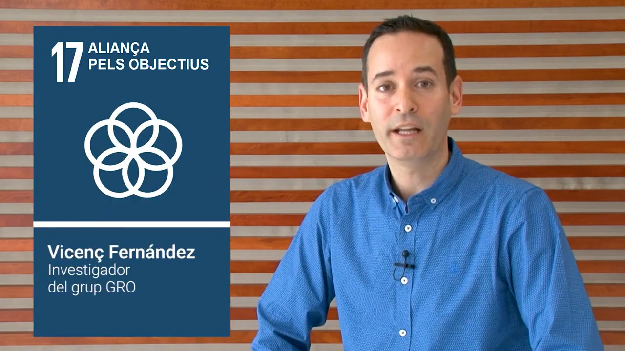 Accions UPC per a l'ODS 17: Aliança per assolir els objectius, amb Vicenç Fernández
