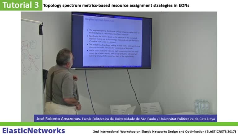 Topology spectrum metrics-based resource assignment strategies in EONs
