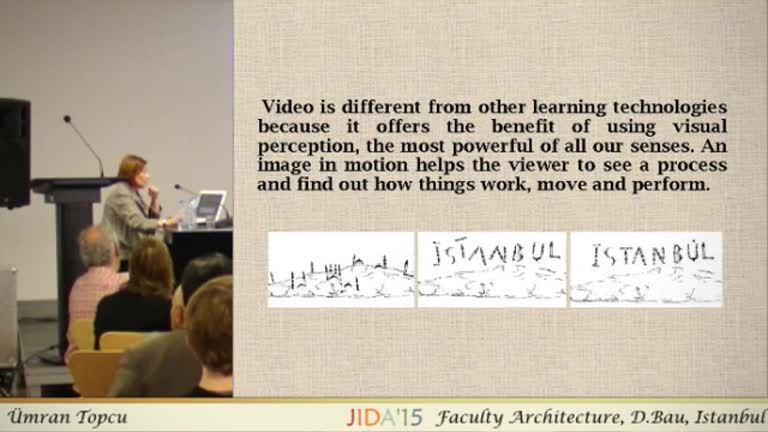 JIDA'15. A Visual tale of two cities: video as a Tool for representation through informal learning
