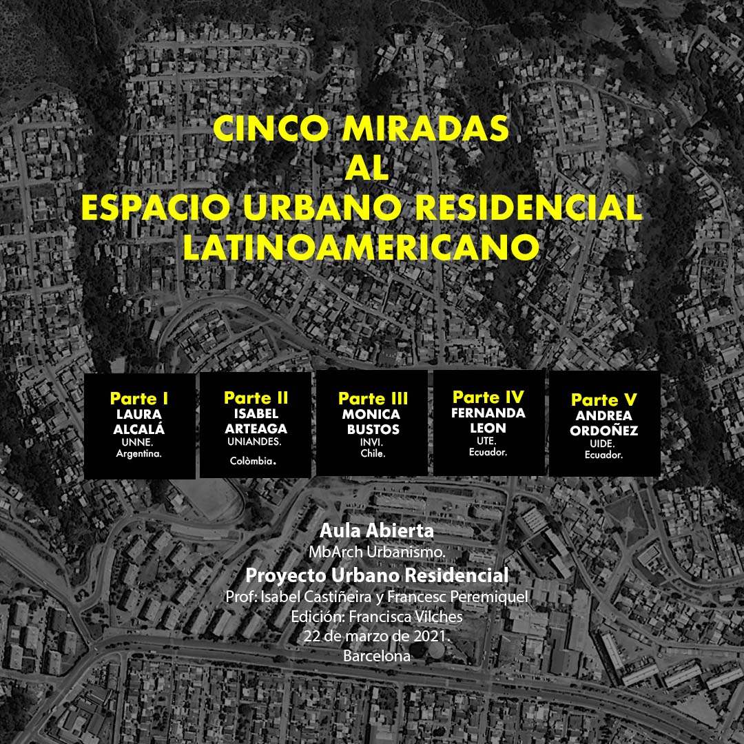 Construir ciudad en el espacio urbano residencial. Reflexiones sobre la vivienda social y los asentamientos informales en Bogotá.