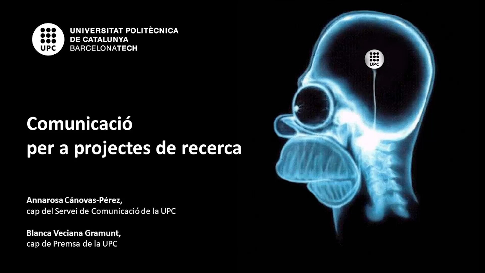 Comunicació per a projectes de recerca