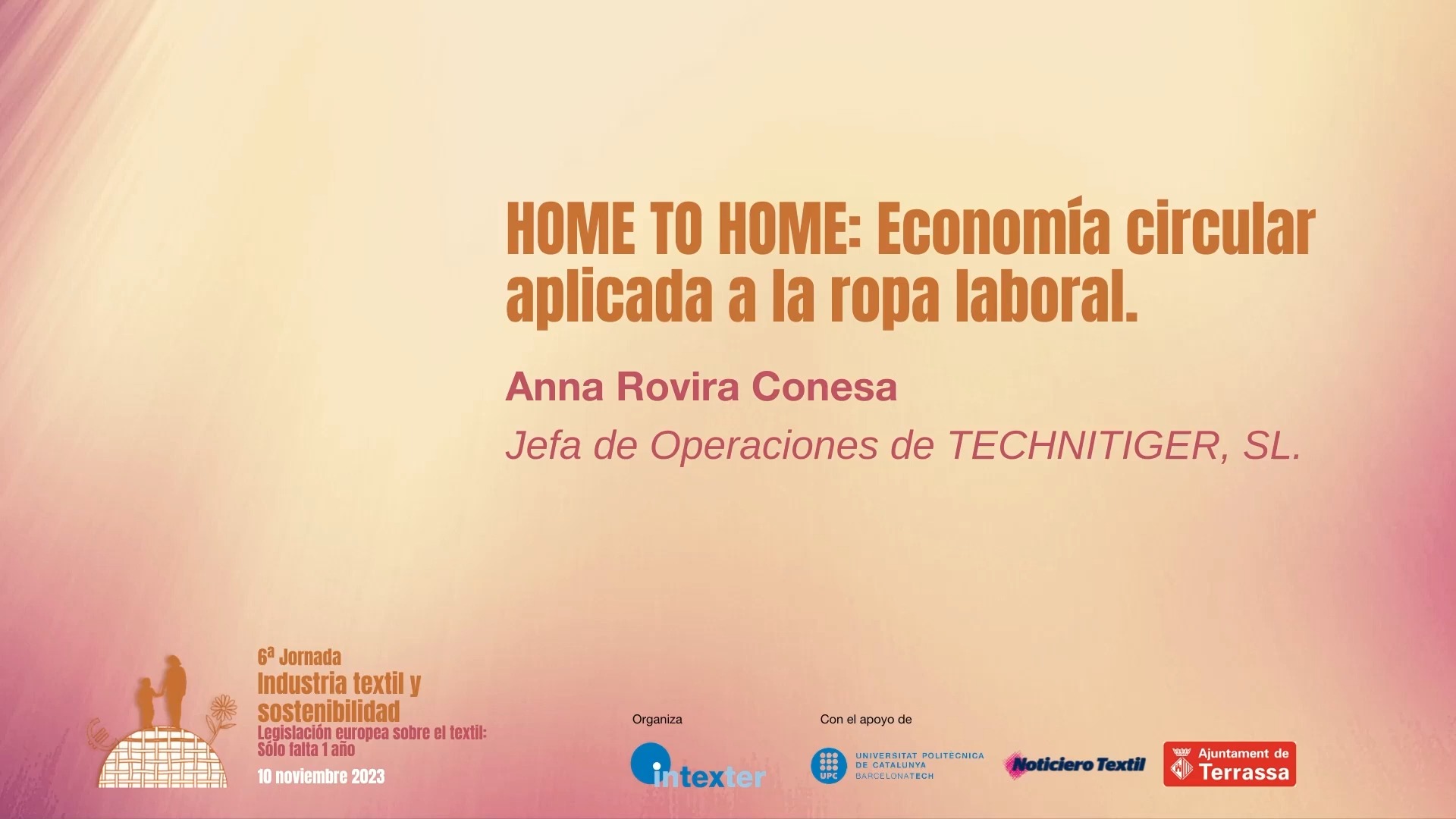HOME TO HOME: Economía circular aplicada a la ropa laboral