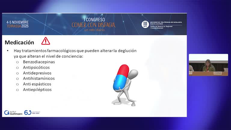 I Congreso Comer con disfagia - Mesa redonda - Abordaje integral del paciente con disfagia neurógena - Institut Guttmann