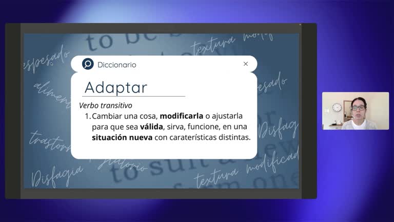 Terapia Fono-Culinaria: adaptación de alimentos y bebidas para personas con trastornos deglutorios o disfagia