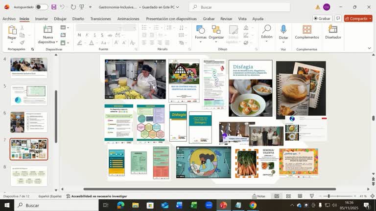 Gastronomía inclusiva: un grupo multidisciplinar para mejorar la calidad de vida de las personas con disfagia a través de la alimentación