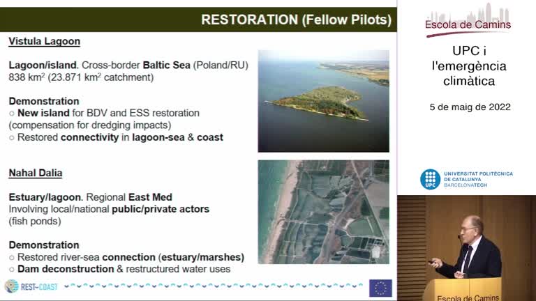 La restauració costanera i la resiliència climàtica.