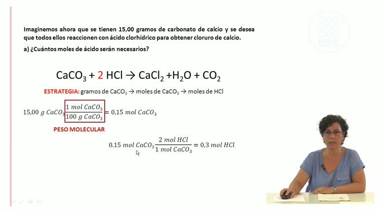ELI. Química. Reacciones químicas La ecuación química Cálculos estequiométricos.