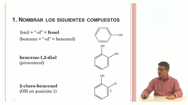 ELI. Química. Nomenclatura de compuestos orgánicos. Grupos funcionales Problemas I.