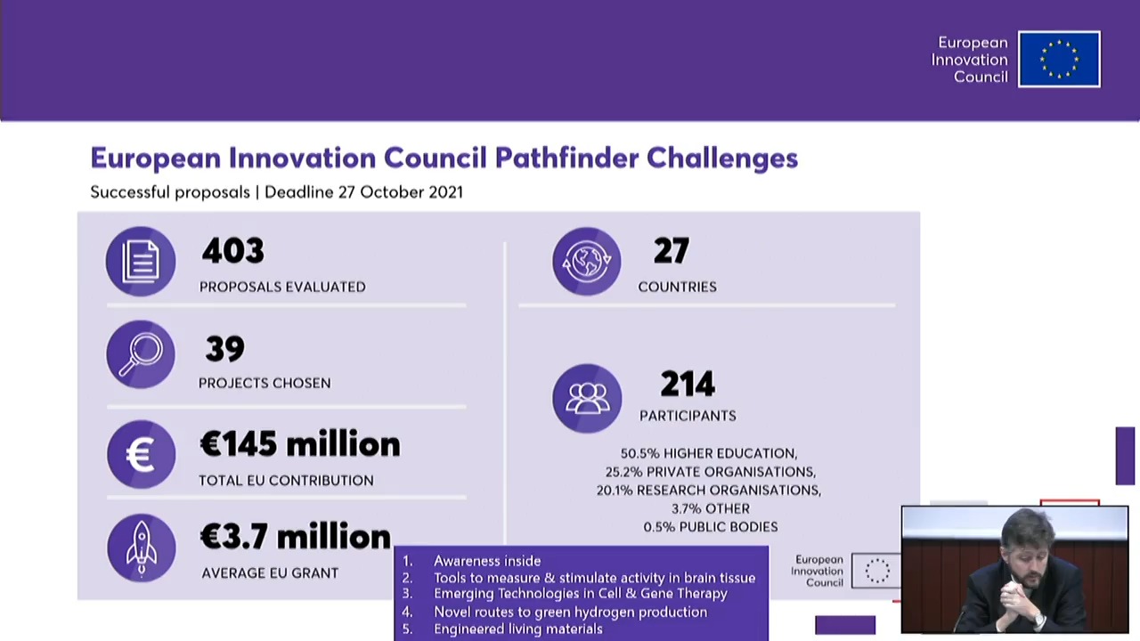 Infoday EIC Pathfinder & EIC Transition 2023 - EIC Pathfinder Challenges - Carlos Casorrán