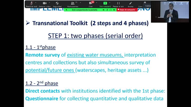 Towards a World Inventory of water-related Museums and Heritage Values to Promote Sustainability Education