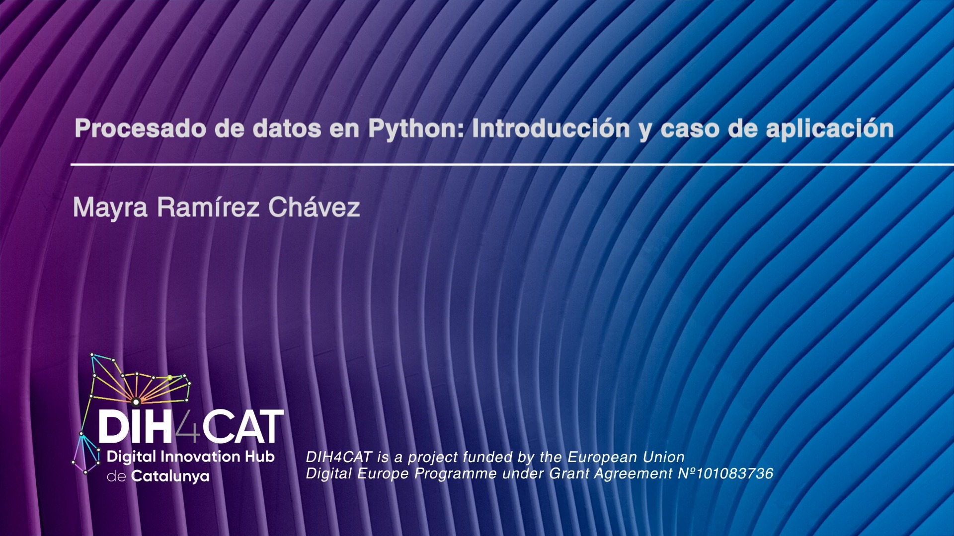 Procesado de datos en Python: Introducción y caso de aplicación