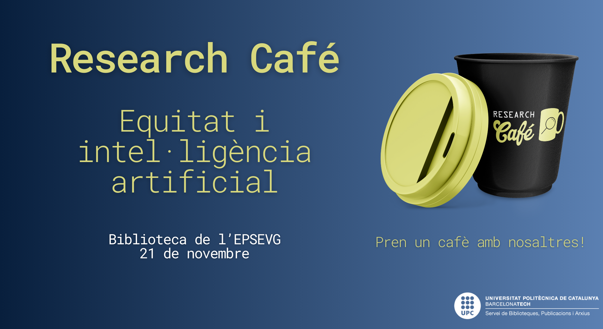 BCBL i BEPSEVG. Research Café 11: Equitat i intel·ligència artificial