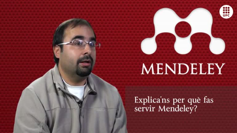 Mendeley: gestor de referències : David Parcerisa