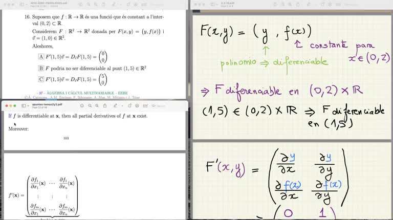 Tema 2 - Funciones de varias variables 2-3-16