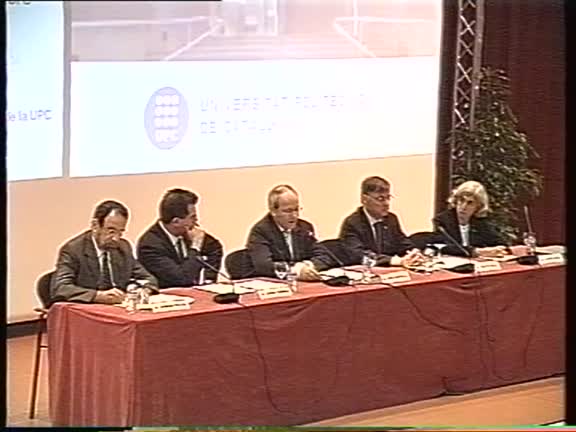 Acte d'inauguració del curs acadèmic 2004-2005