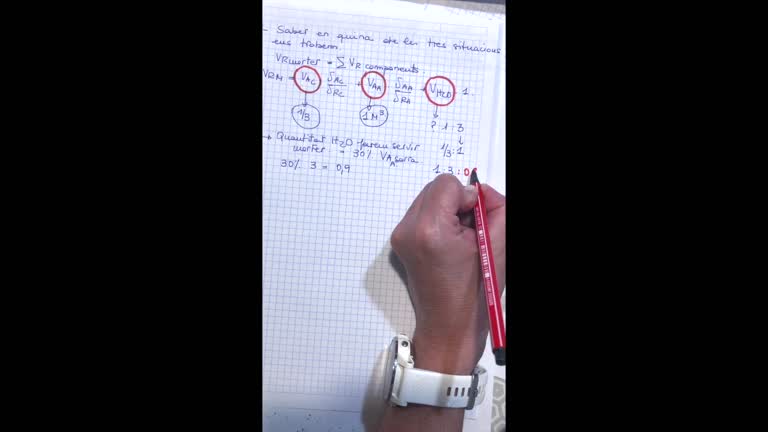 Càlcul components d'un morter. Excercicis resolts