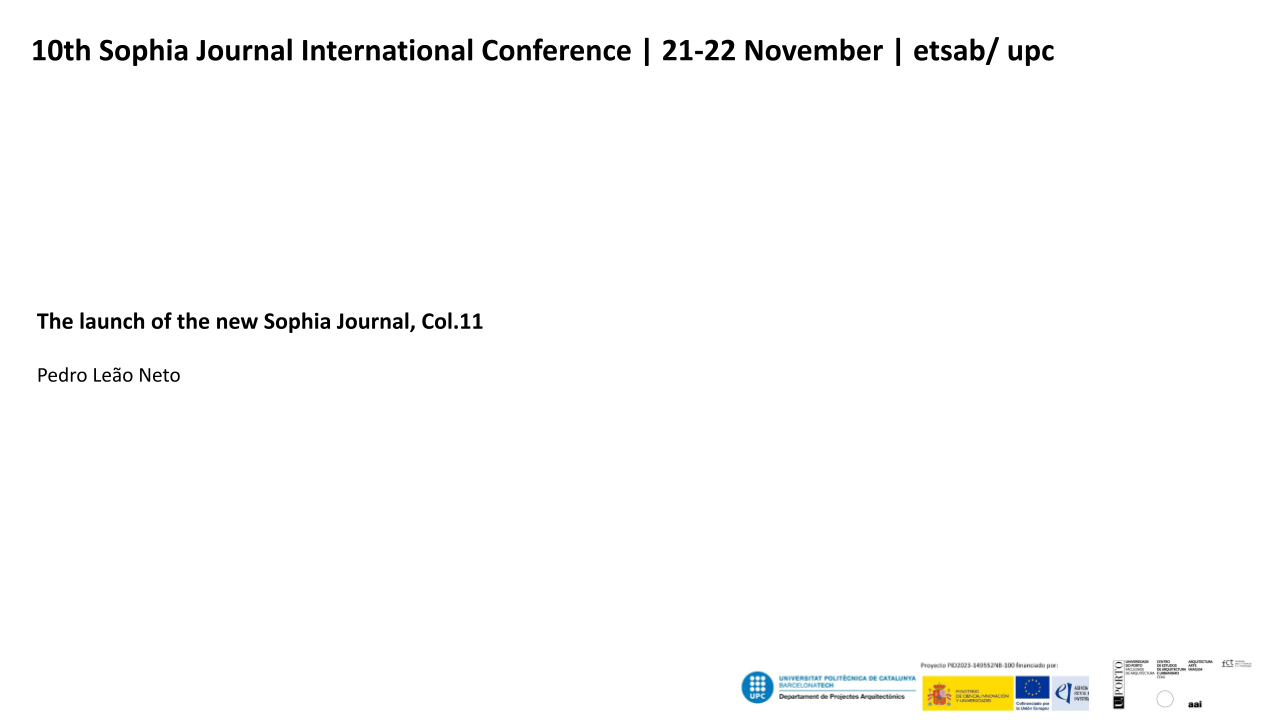 The launch of the new Sophia Journal: Vol. 11