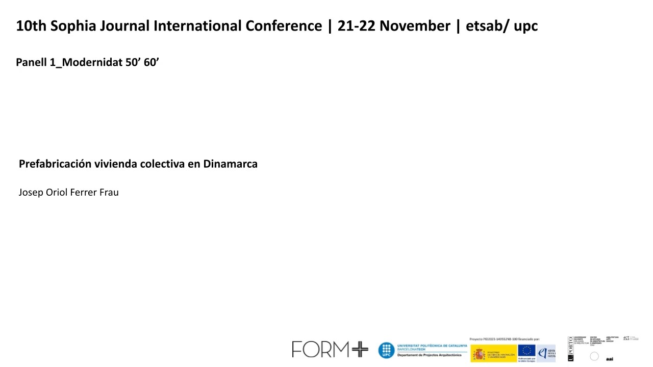 Prefabrication collective housing Denmark