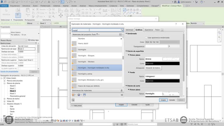 RV.S1.C1.V6 Muros y Fachada
