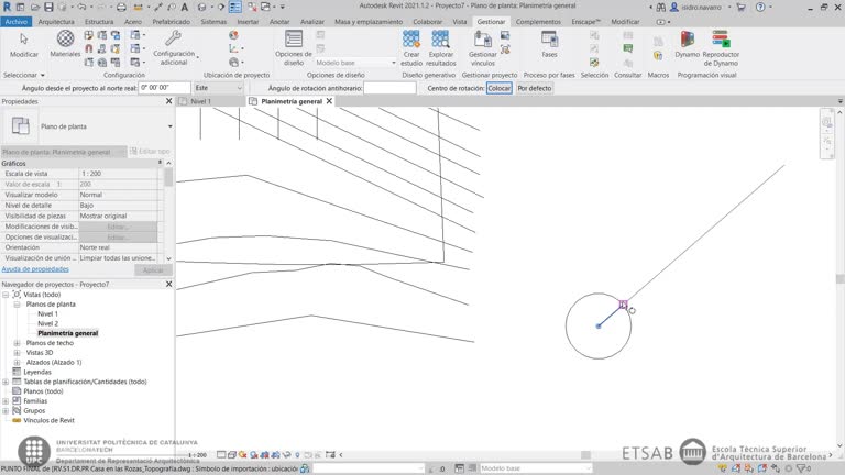 RV.S2.DR.V5 Ubicación, Norte y Elevación