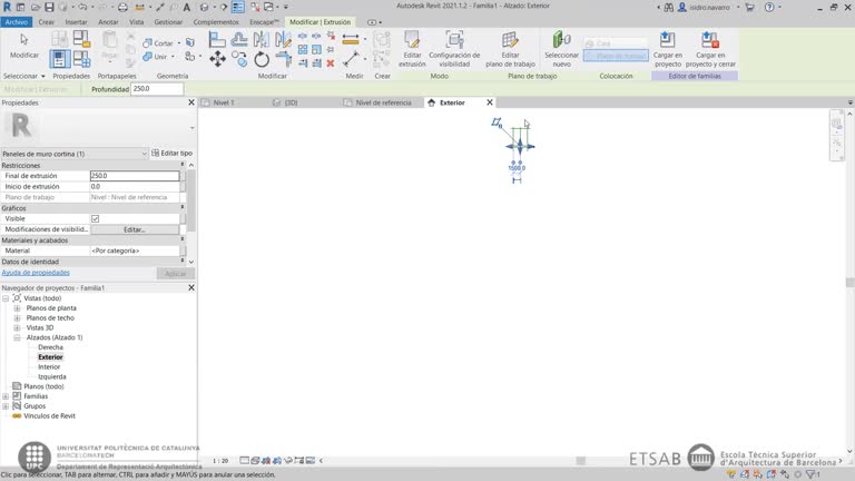 RV.S4.DR.V3 Rejilla, Montantes y Paneles