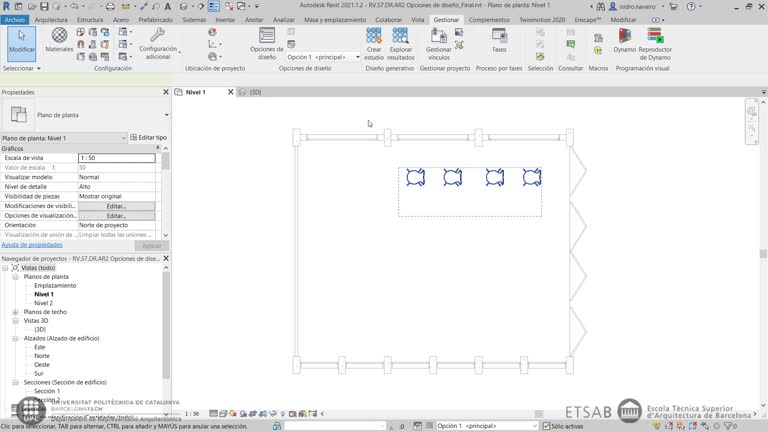 RV.S7.DR.V4 Opciones de diseño
